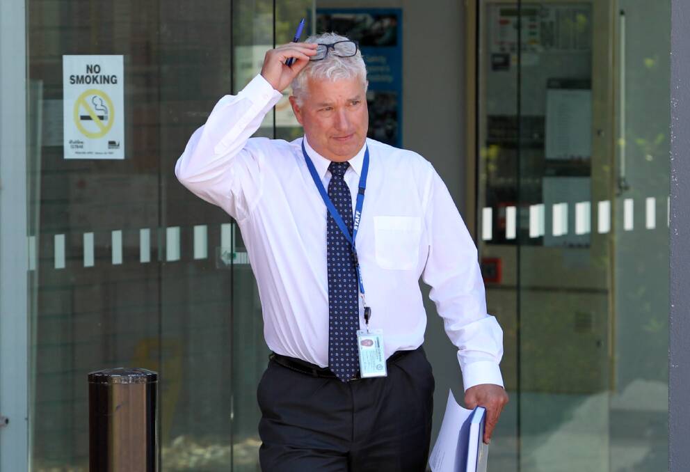 WARRANT: Detective Senior Sergeant Garry Barton, pictured outside Wangaratta police station on Wednesday, encourages anyone with information about drug activity to contact Crime Stoppers. Picture: BLAIR THOMSON