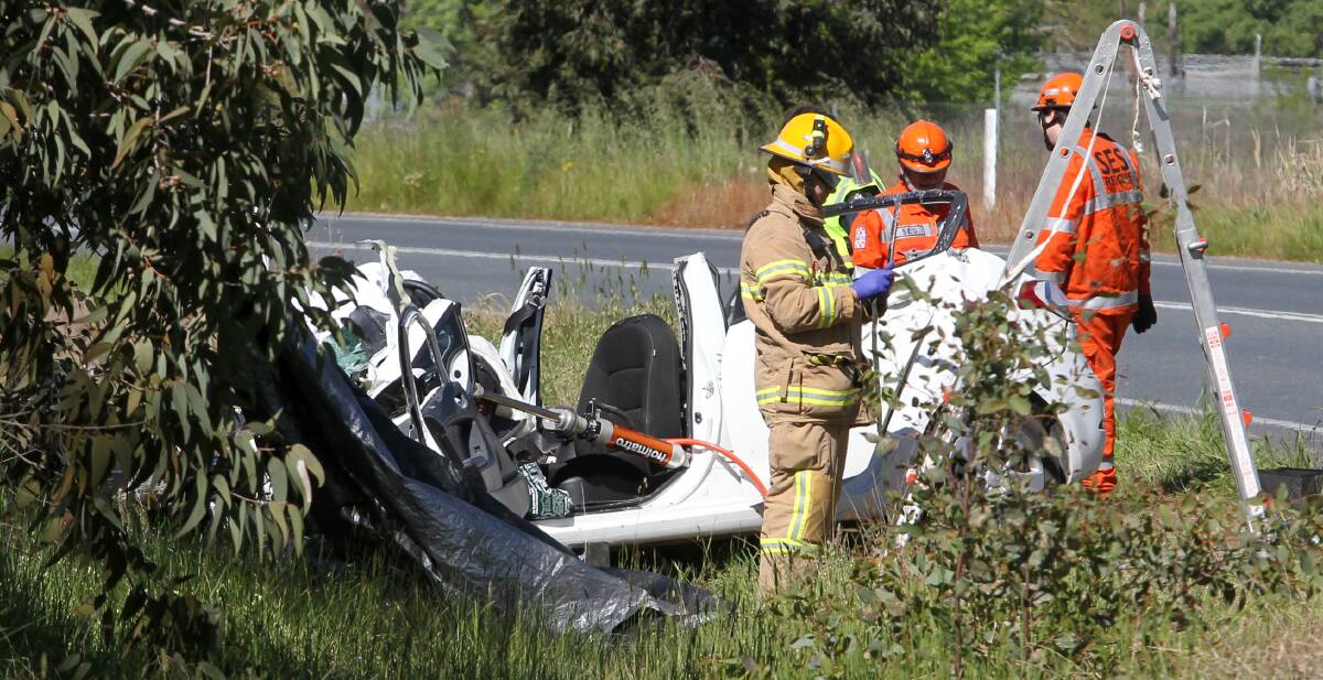 TRAGEDY: Sergeant Paul Brady said Thursday's crash was tragic for all involved. Picture: BLAIR THOMSON