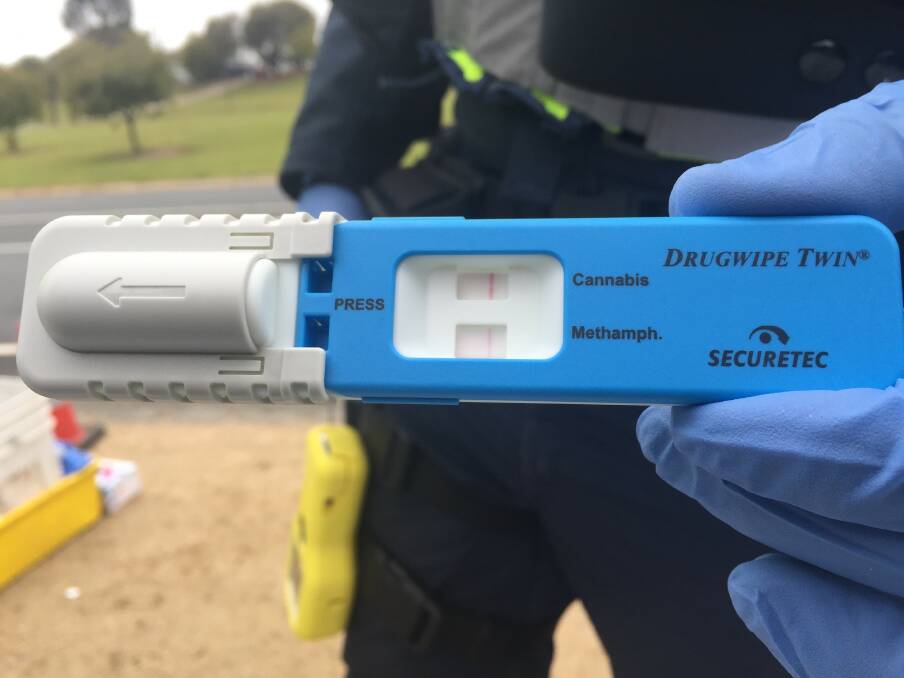 Cannabis driving in Wodonga as baby looked after by a friend