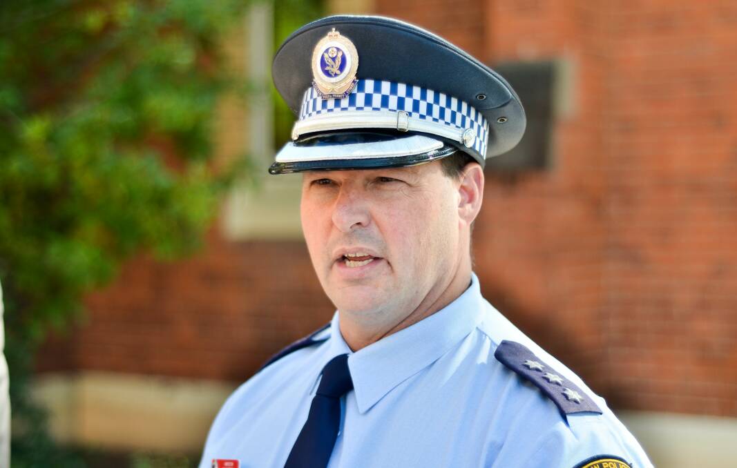 CHARGED: Detective Inspector Winston Woodward said a .22 firearm had been recovered from a home in Jacaranda Street in West Albury. 