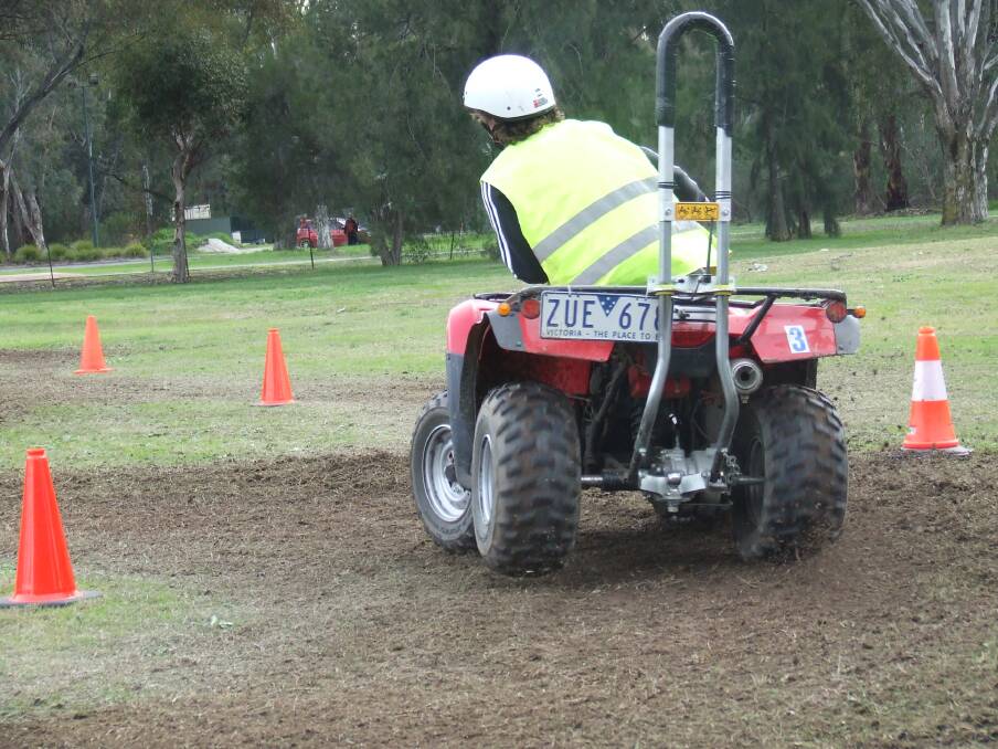 TRAINING: To assist in accident prevention, Wodonga TAFE delivers training in the operation of quad bikes. For further information on quad bike training and courses contact Wodonga TAFE.