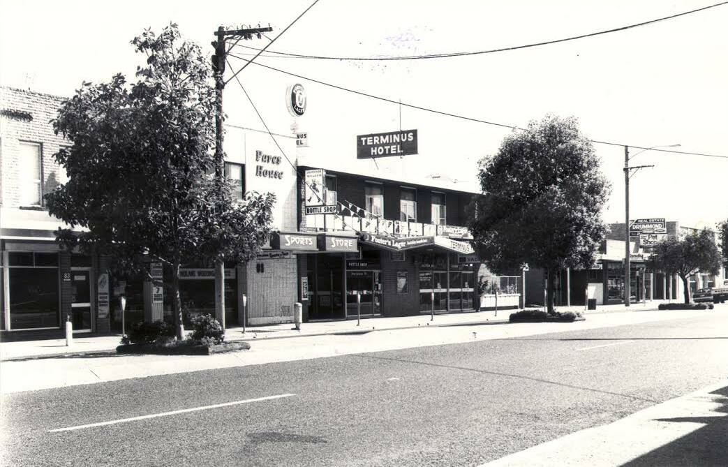 PUB: The Terminus Hotel in Wodonga was built in 1873. Over its time there were many building improvements and extensions to the hotel.