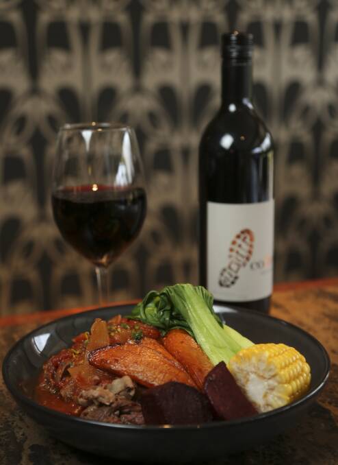 WARMING: The Clubhouse Bar and Bistro's Osso Bucco.