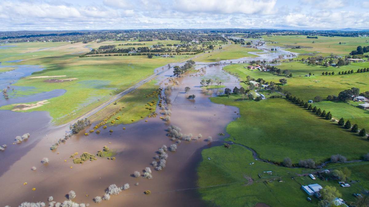 Ballarat floods, September 2016. Photos: Skyline Drone Imaging.
