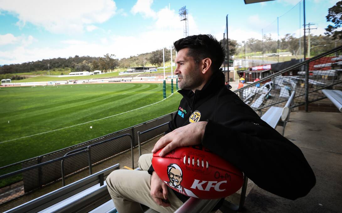 OFF TO THE BIG DANCE: Ovens and Murray general manager Sean Barrett is looking forward to his first grand final. Picture: JAMES WILTSHIRE.