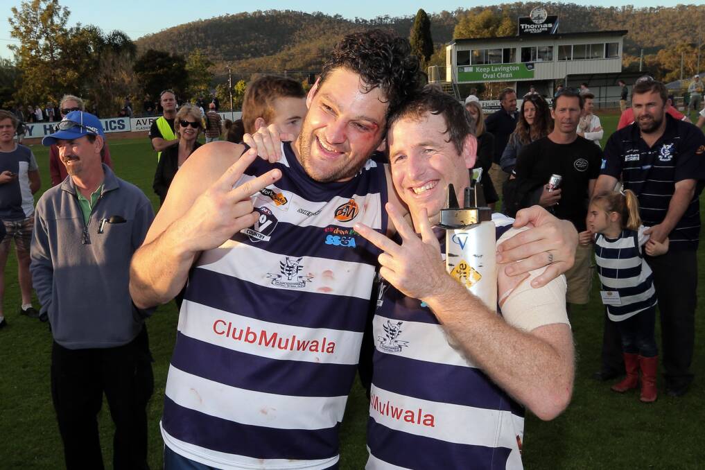 Ednie hasn't ruled out high-profile mate Brendan Fevola making a guest appearance for the Hoppers next season.
