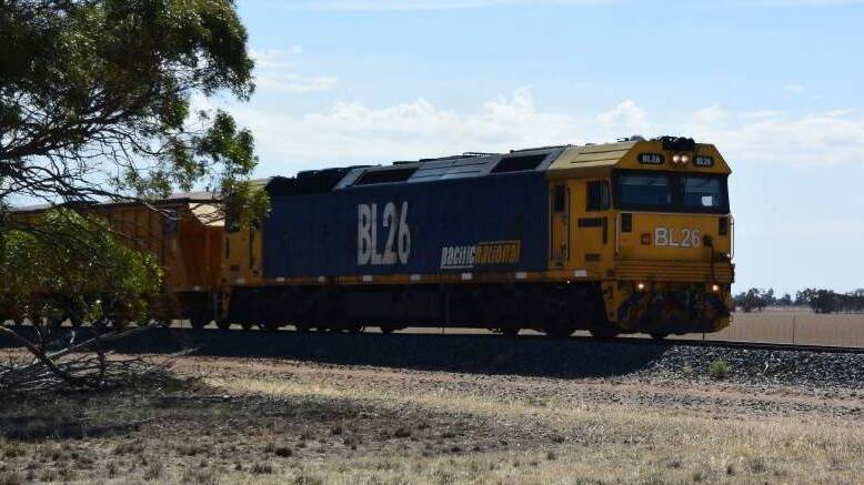 RARE SIGHT Up to one in three Pacific National grain trains scheduled to run in Victoria over the past six weeks has been cancelled according to some estimates.