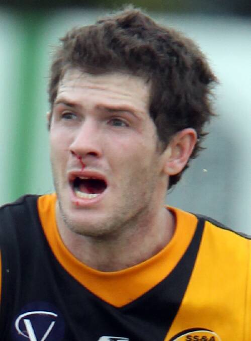 PROLIFIC: Shaun Daly had 46 touches in the Tigers' win over the Magpies.