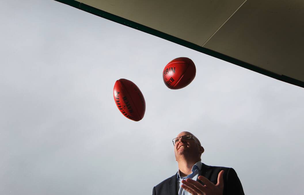 UP IN THE AIR: AFL North East Border general manager John O’Donohue says “there’s a bit of work still to be done” before the final salary cap policy is released.