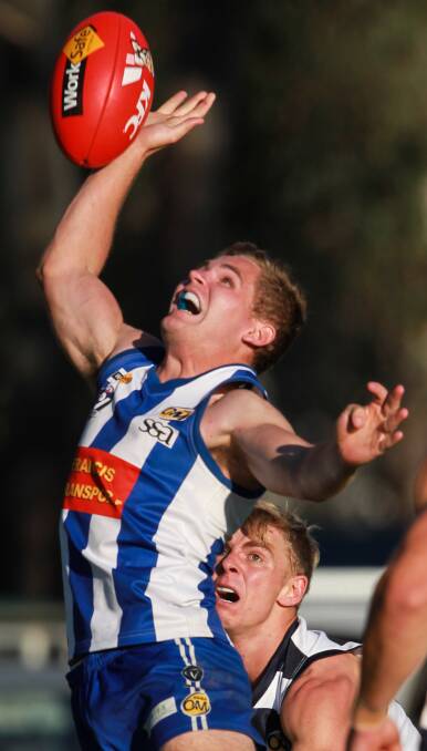 ROO-VIEW: Corowa-Rutherglen skipper Hayden Filliponi has become a fine player with the Roos after coming through the junior and senior ranks at neighbouring CDHBU.