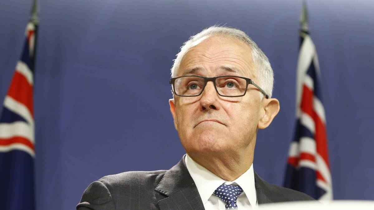 OFF MARK: Malcolm Turnbull's claims that the Liberals are not a conservative party are at odds with his actions in government, a reader says.