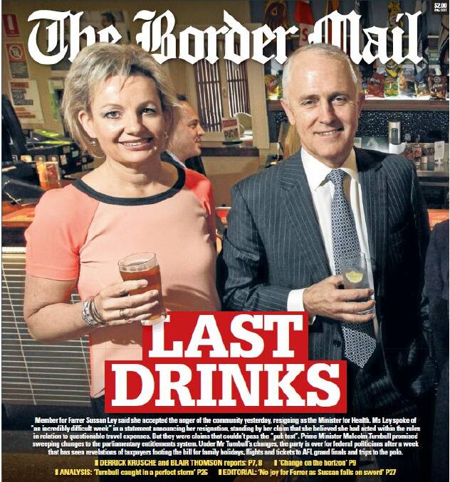 Recap: Border Mail front pages from January, 2017