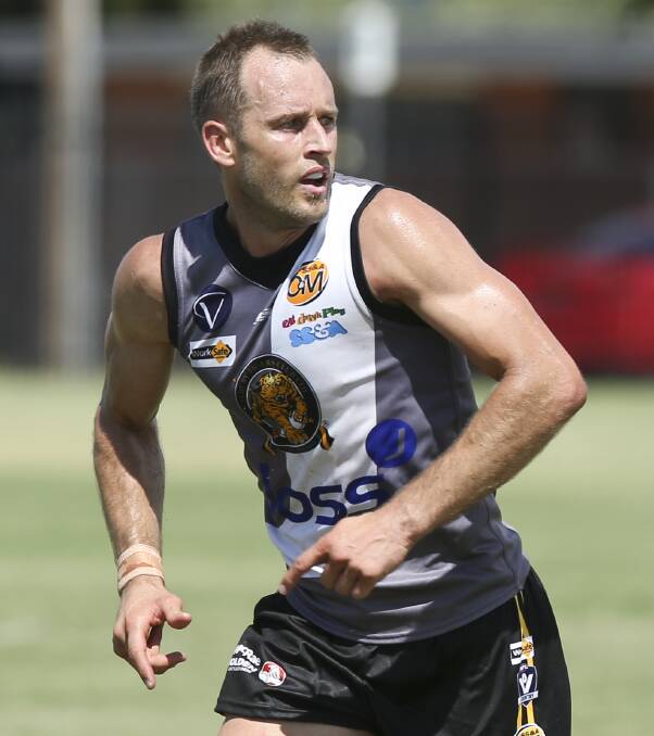 Daniel Cross will play his second senior match for Albury when the Tigers host Myrtleford on Saturday. He will return to Melbourne as the Demons' runner on Sunday.