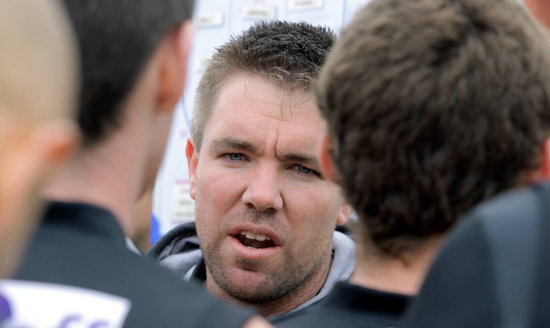 LEADER OF THE PACK: Karl Jacka has delivered plenty of positive messages in his time coaching Howlong and Rutherglen and he is keen to set a strong example as he battles cancer in his stomach and appendix.
