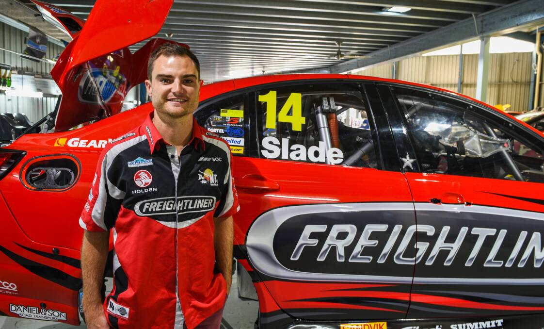 CLEAN SLADE: Tim Slade is looking to build on his momentum in the V8 Supercars championship at Phillip Island. Picture: TIM FARRAH