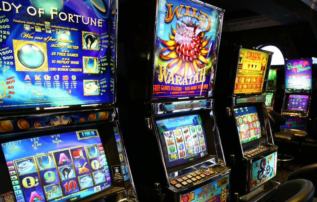 Losses: Bradley Ewan Carr had a lousy time on the pokies so made a false report to police that he had been assaulted and robbed.