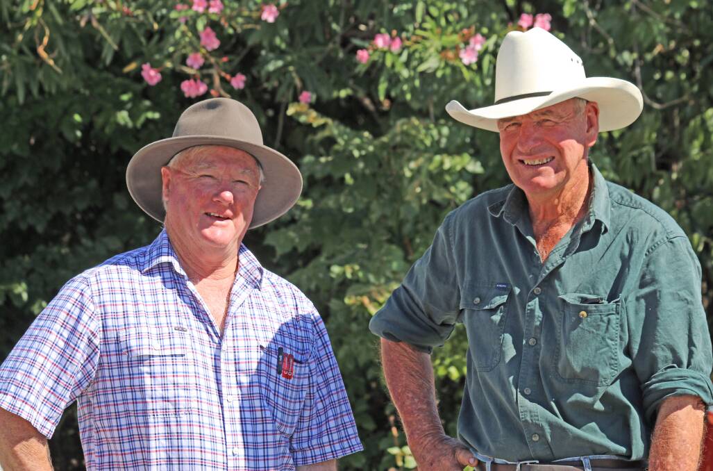 Grand plans: Snowy Mountains Limited directors Roger Burns, of Tallangatta, and Bruce Campbell, of Bullioh.