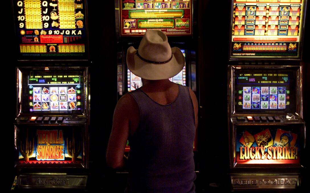 Sure bet: Poker machine losses are up in Wodonga and unless you're doing it for fun, it's the wrong thing to do, says an expert counsellor.