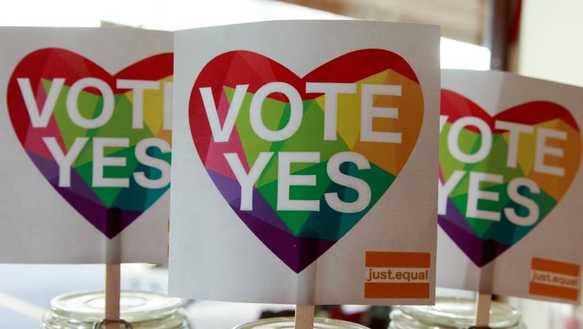 UNITED: Many organisations and individuals across the Border region, a reader says, campaigned for marriage equality