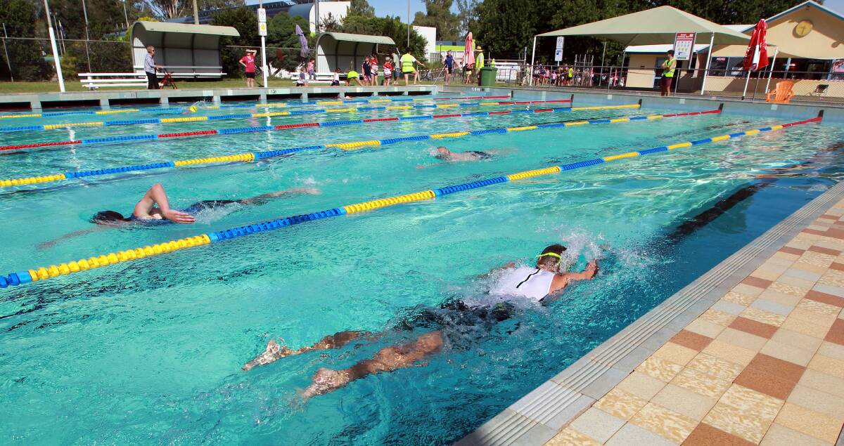 CASH SPLASH: Federation Council chief Mike Eden surprised by survey results showing Corowa residents would be prepared to pay more for a new pool of their choice.