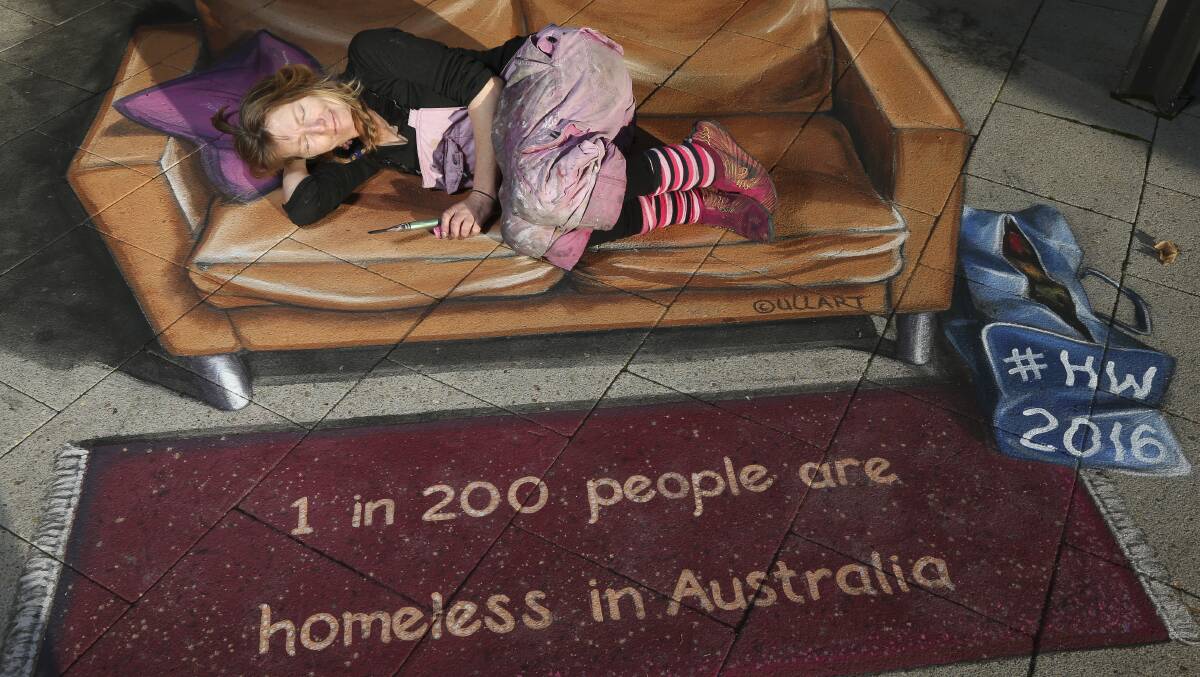 Isolating: Homelessness can be difficult enough, one Albury teenager says, without also having your views ignored just because you are young.