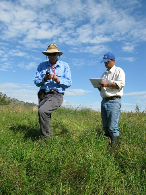 Sustainable: Michael Coughlan (at left) from Mount Narra Narra near Holbrook is committed to ecological verification. 