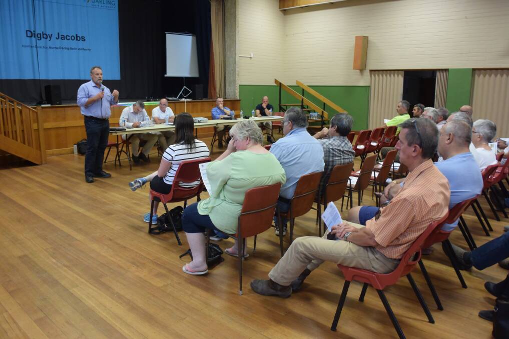 COMMUNITY FORUM: More than 200 people in total attended the three information sessions, held in Corowa, Yarrawonga and Bundalong, to learn more about plans to ban wake enhancing boating.
