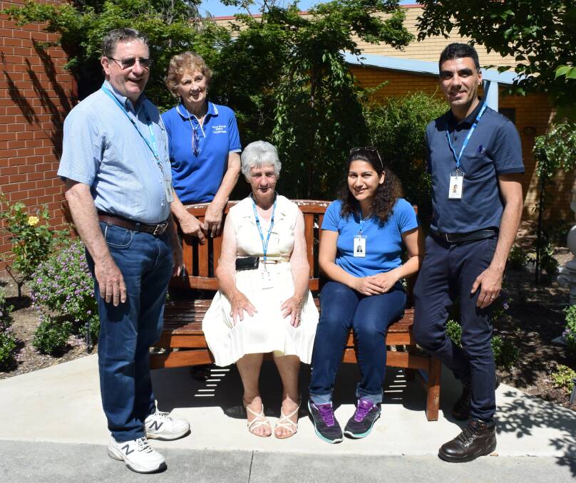 Mercy Place Albury values all its volunteers. Pictures: JANET HOWIE