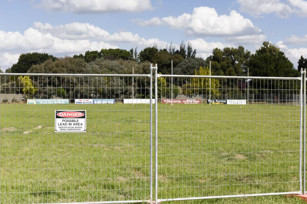 Lead-affected oval fix needs less excavation than first thought
