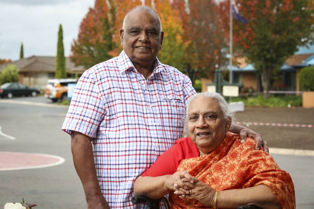 COMMUNITY STALWARTS: Abraham and Molly Mamootil celebrated their 60th wedding anniversary last year. Mrs Mamootil's funeral will be held Monday morning.