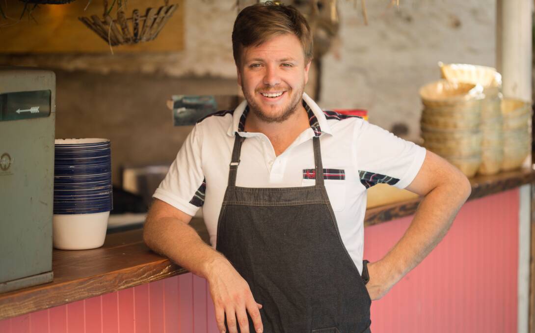 SEE YOU THERE: Adelaide chef Michael Weldon will join fellow MasterChef finalist Courtney Roulston in the Farm Gate Produce Market kitchen.