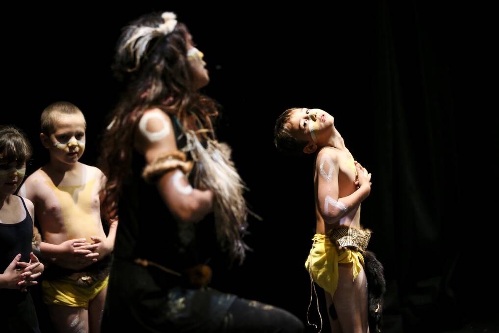 Dancers open the youth gathering at The Cube Wodonga on Monday. Pictures: JAMES WILTSHIRE