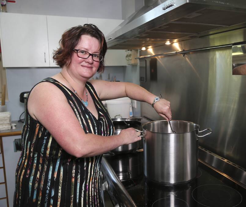 INCREASING DEMAND:  Co-ordinator Amanda Skrypczak says the neighbourhood house has made more than 22,100 frozen meals this year. Picture: ELENOR TEDENBORG