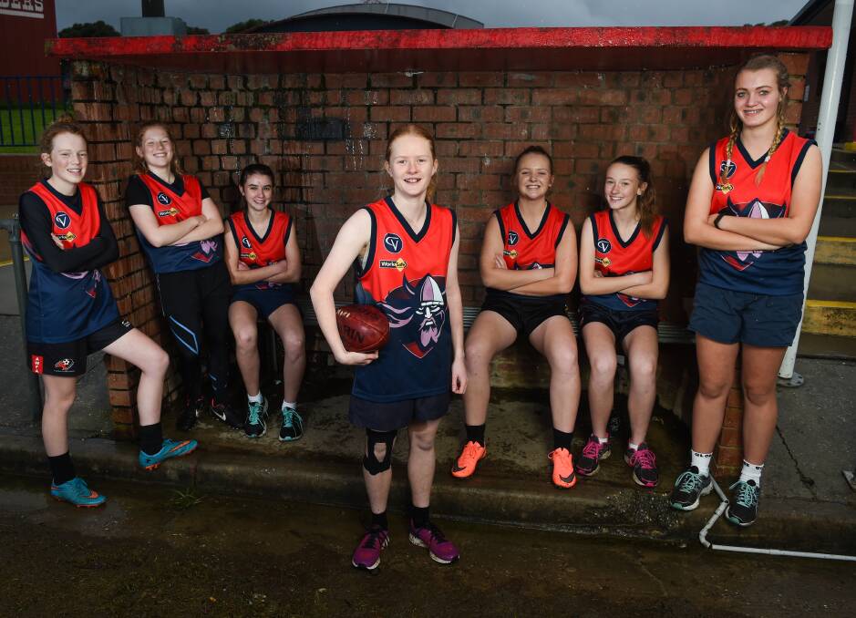 Girls and women throughout our region are getting out on the footy ground