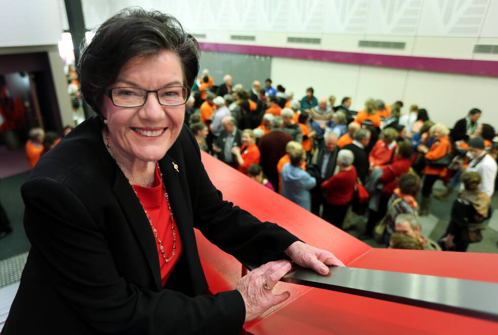 Cathy McGowan is buoyed by the diversity of support she said she is gaining. Picture: PETER MERKESTEYN