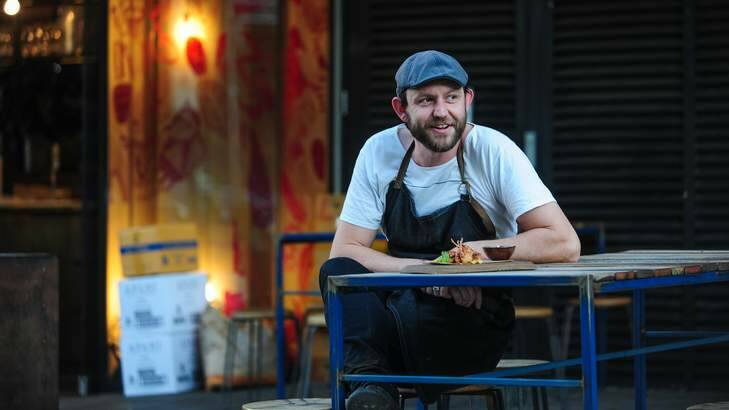 Head chef of Mocan and Green Grout, Sean McConnell, is leading the charge of restaurants in New Acton. Photo: Katherine Griffiths
