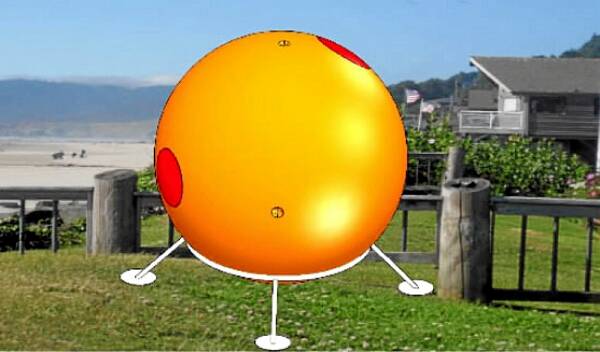 How to survive a tsunami: a man, an orange ball and a Niagara Falls plunge