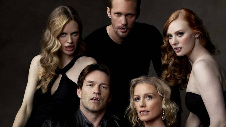 Getting exclusive ... The cast of <i>True Blood</i>