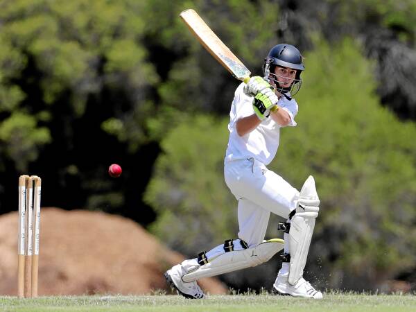 Wangaratta’s Will Kidd was a fine contributor as his side easily defended its score of 315 to down Benalla by 212 runs. Picture: KYLIE ESLER