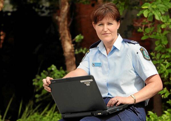Sen-Constable Francine Lee is concerned about rising cyber-bullying. Picture: KYLIE GOLDSMITH