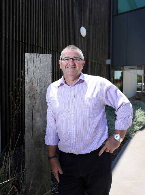 Former golf professional Bernie Squire is the new business manager of Wodonga Chamber of Commerce.