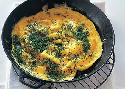 The basic omelette must be mastered, says Fulton