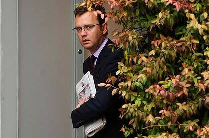 Andy Coulson ... quit goverment role as rumours spread of hundreds of tapes.