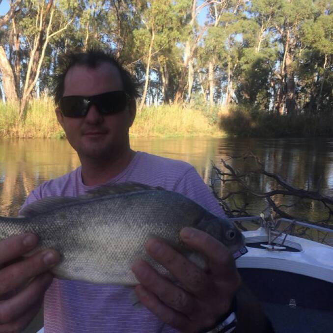 Tim Gaylard took this selfie for Facebook just hours before he drowned in the Murray River.