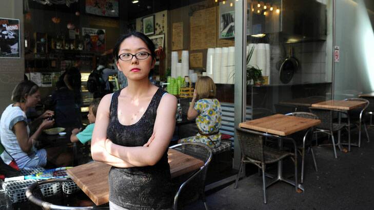 'Underpaid'... Yuka Odashima worked at a Japanese bar and restaurant for of $15 an hour.
