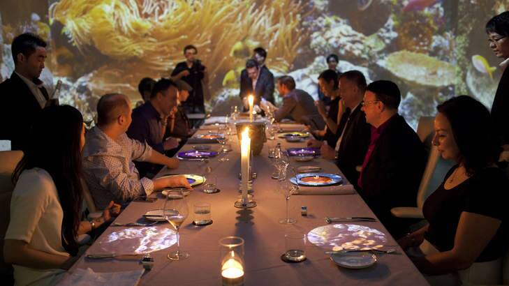 Shanghai dining in style at Ultraviolet Opening. Photo: Scott Wright of Limelight Studio
