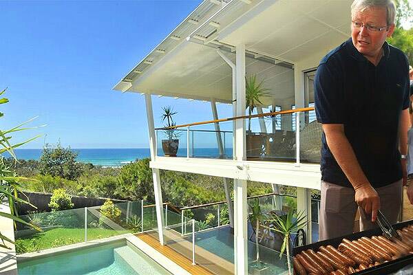Kevin Rudd spends $3.1 million on holiday house