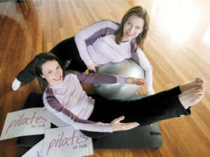 Kim MacKinnon and Tracy Walsh have opened Pilates on Trak at the Albury Academy of Sport. They say it can help people look both taller and slimmer. Picture: RAY HUNT