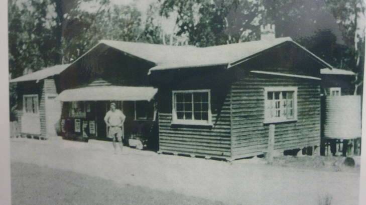 The East Lynne store before the fire of 1952. Photo: Supplied