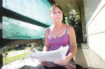 Glenroy’s Kayleen Groves says she feels unsafe in her neighbourhood. Picture: RAY HUNT
